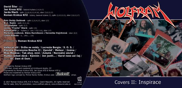 Cover Wolfram - Covers II: Inspirace