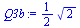 `+`(`*`(`/`(1, 2), `*`(`^`(2, `/`(1, 2)))))