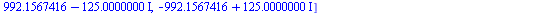 [1000., -1000., `*`(1000., `*`(I)), `+`(`-`(`*`(1000., `*`(I)))), `+`(992.1567414, `*`(125.0000000, `*`(I))), `+`(`-`(992.1567414), `-`(`*`(125.0000000, `*`(I)))), `+`(992.1567416, `-`(`*`(125.0000000...