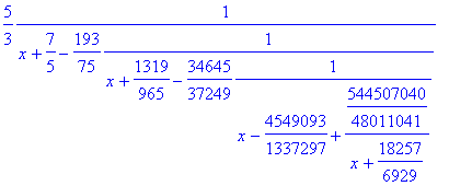 5/3*1/(x+7/5-193/75*1/(x+1319/965-34645/37249*1/(x-...