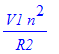 V1*n^2/R2
