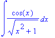 int(cos(x)/(x^2+1)^(1/2),x)