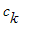 c[k]